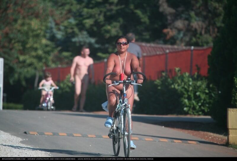 Naturists Road Biking pics - Only a nudist truly values the connection with nature and the human body