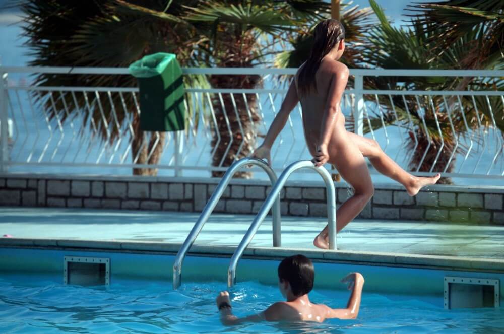 Pool Assortment Nudism Life - A love of the sun and fresh air are important values for those who practice naturism and nudism