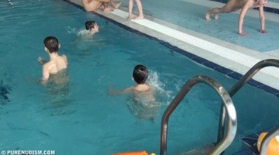 Poolside activities 1 Full HD - Love for oneself and nature is the foundation of the naturist and nudist lifestyle