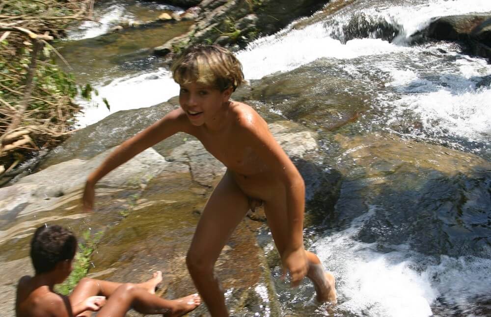 Brazilian Cliff Slide pics - Living with joy and ease is part of the naturist lifestyle
