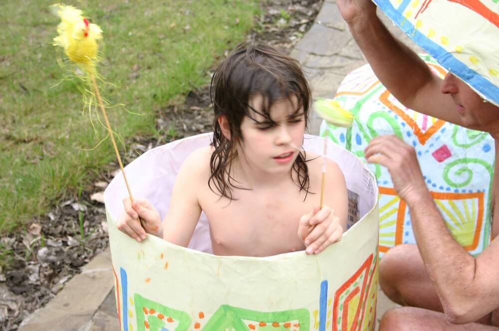 Easter 2X Eggs Outdoors photos - Naturism and nudism value honesty and sincerity in relationships
