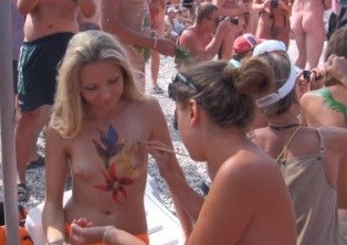 Neptune Ocean Festival # 2 Full HD - The natural beauty of the body is one of the goals of naturism and nudism