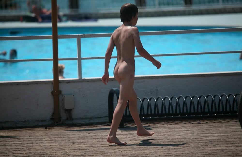 Grassy Patio Nature Hike - The practice of nudism helps to overcome stereotypes and insecurities