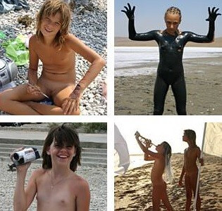 Naturism photo gallery # 3 - Joy and pleasure are part of the nudist experience