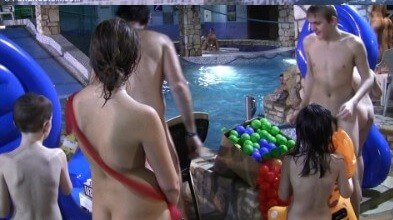 Splashing Water Zone 1 - Nudism and naturism bring you closer to nature