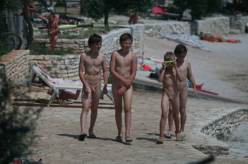Shore walking nude - There are festivals centered around the theme of nudity, such as Nudist Day