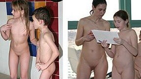 In the pool photos - Naturists live in harmony with nature