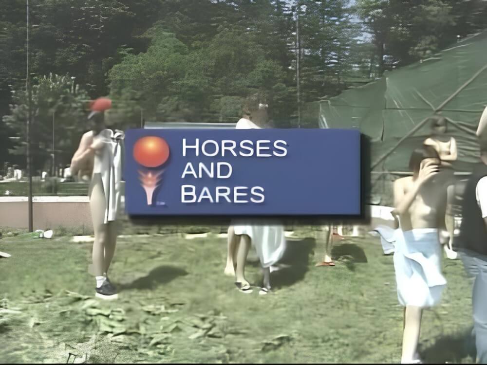 Horses and Bares - In naturism, nature serves as the bodys natural clothing