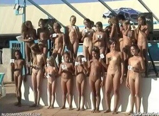 Junior Miss Pageant France video 2 - Nature is the best home for those who practice naturism and nudism