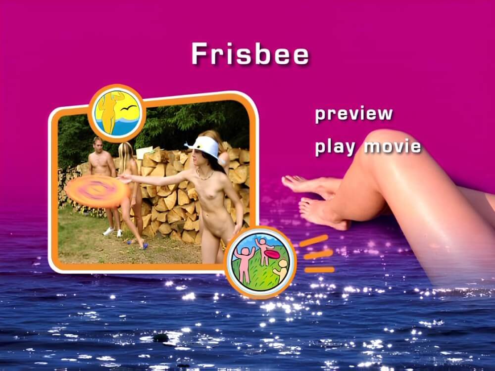 Naturist Freedom - Frisbee DVD - Nudism helps to overcome shyness and insecurities