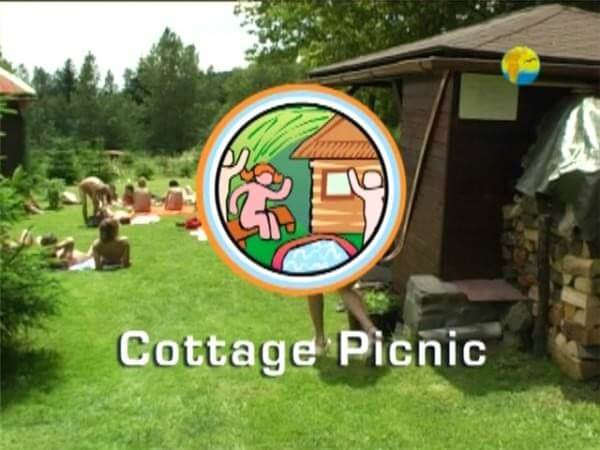 Naturist Freedom: Cottage Picnic DVD - Unlimited freedom is the guiding principle of nudism and naturism