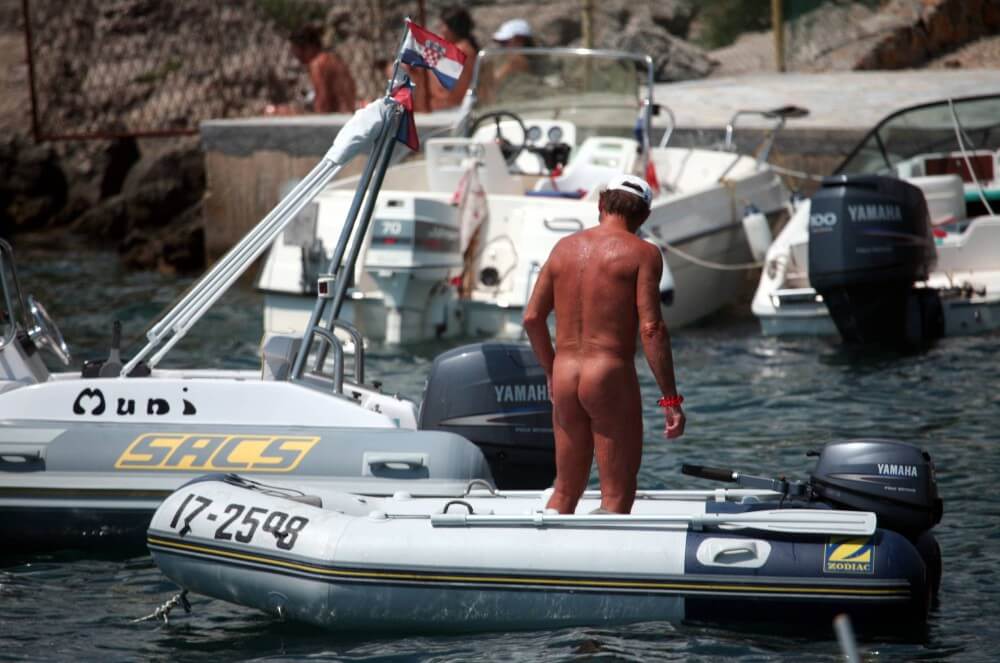 Boating and Floater Waters pics - There are festivals centered around the theme of nudity, such as Nudist Day