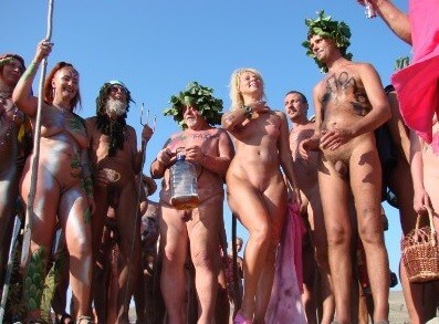 Nudism Beach Day photos - Naturism and nudism as a philosophy of respect for oneself and the world around us