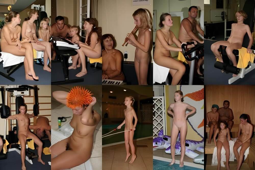 Sports, health and beauty photos - Leaving the house in a state of complete nudity
