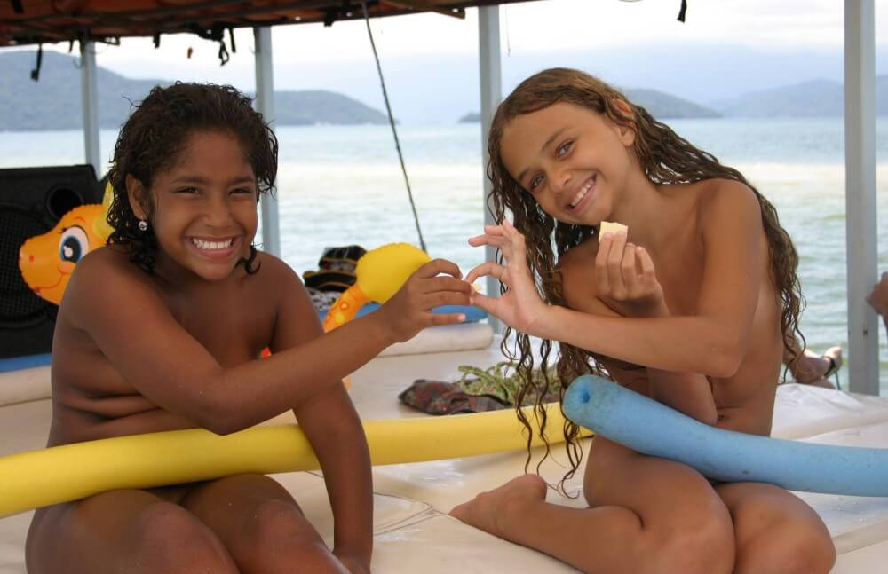Brazilian Boating Girlfriend pics - Naturism promotes health of mind and body