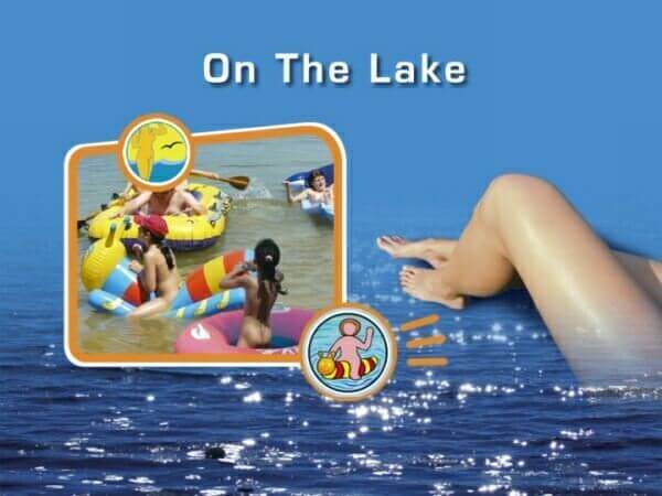 Naturist Freedom: On the lake - Nudism promotes happiness and well-being