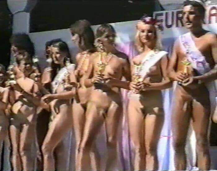 Miss Eureka 1988 video - Naturism promotes openness toward the body