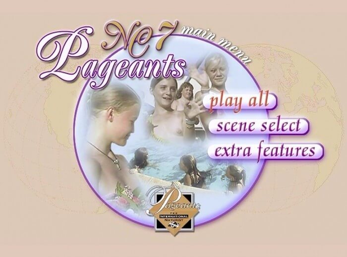 Pageants France # 7 1999 DVD video - The body looks beautiful and natural in its natural, unadorned state