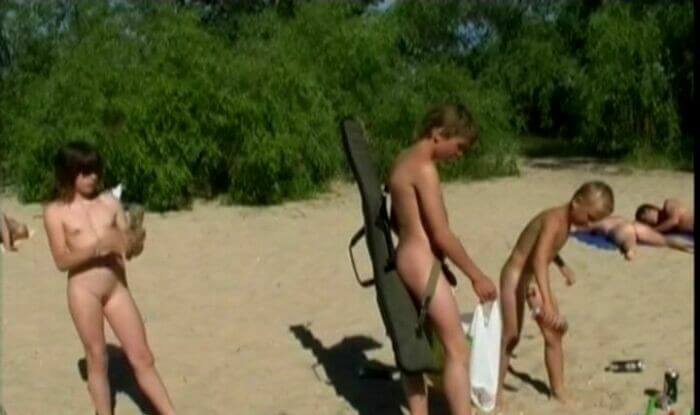 Enature video - Naked Shoot Out - A person without clothes is closer to nature