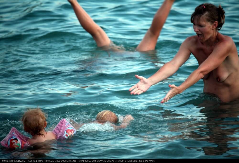 Water Locations Photo Set 6 - Minimizing clothing or nudism