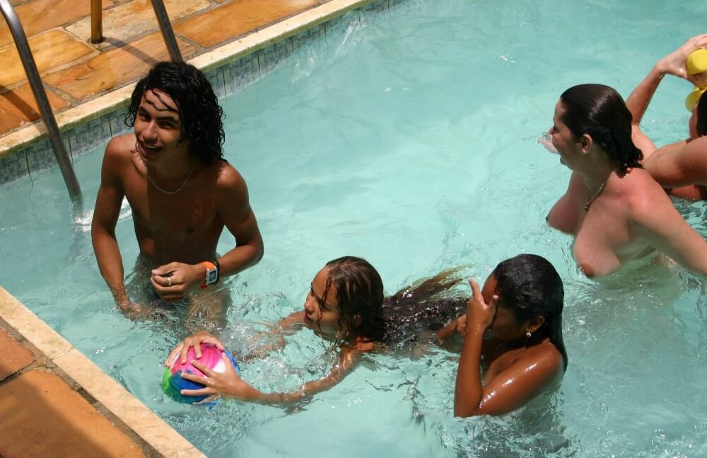 Brazilian Near Pool Profile pics - Naturism as a Way to Connect with Nature