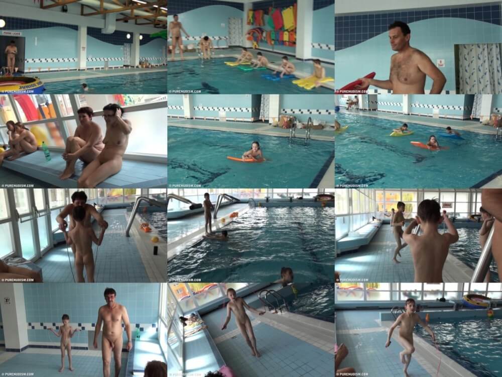 Poolside activities 2 Full HD - Nudism supports personal freedom and individuality