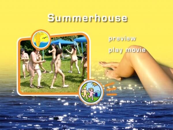 Naturist Freedom: Summer house DVD - Popularizing nudism among the general public