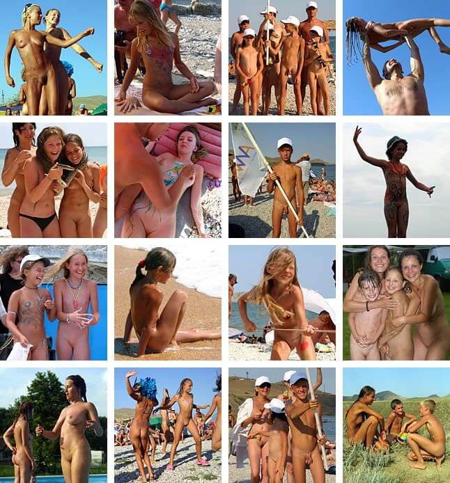 A new collection of beautiful nudist photos - Complete Natural Nudity