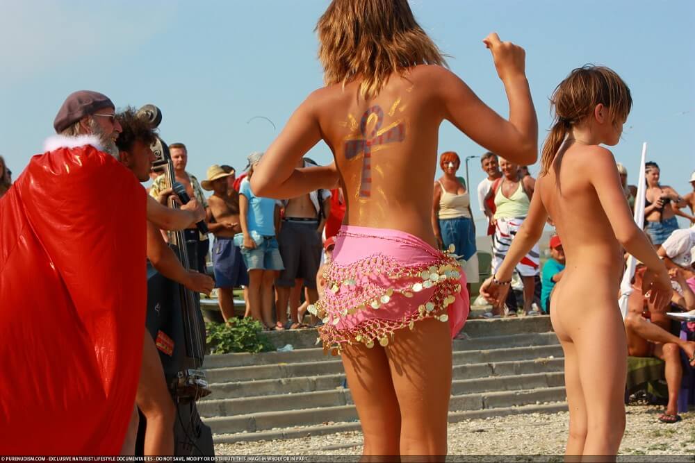Colorful Carnival Dancing photos - We have nothing against nudism per se