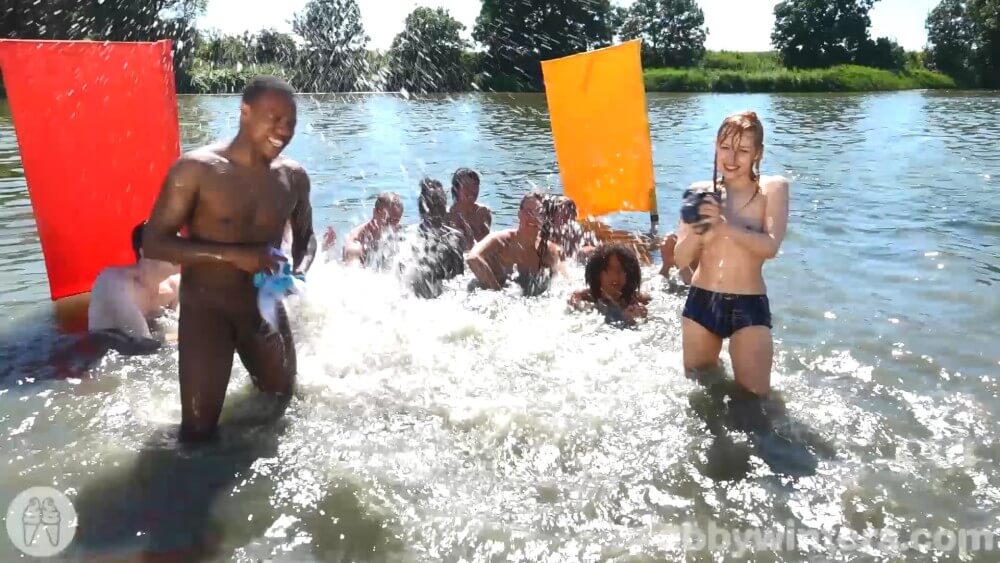 Abbywinters Beach games Full HD - Naturists live in harmony and tranquility