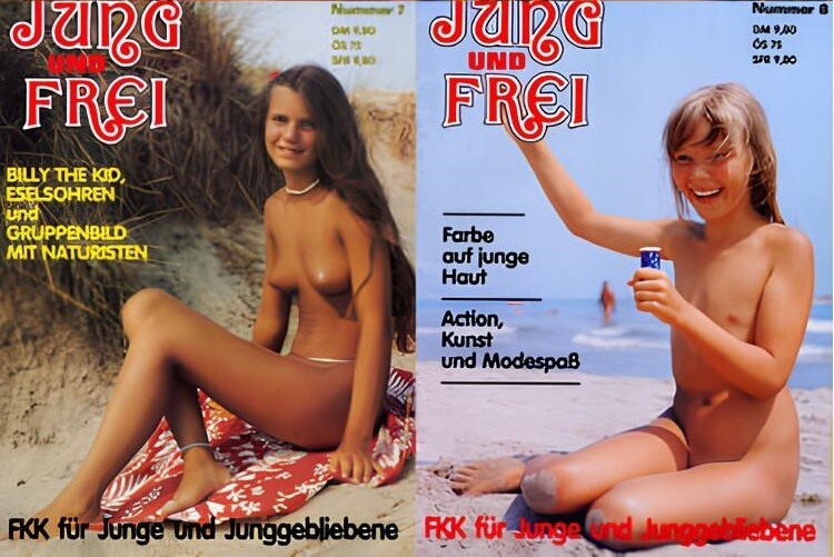 Jung und Frei # 5-8 - Leaving the house in a state of complete nudity